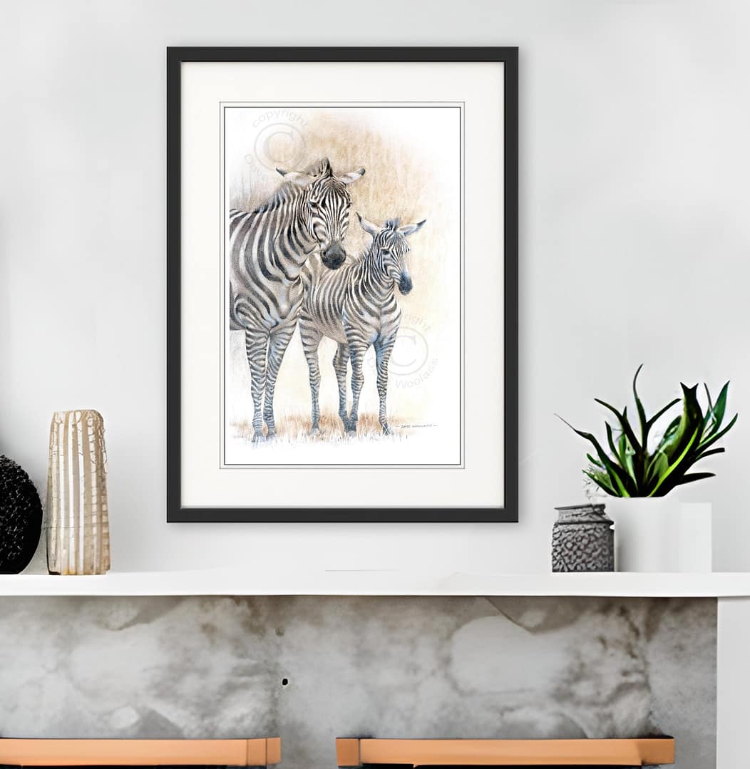 Zebra Mare and Foal - Image 3