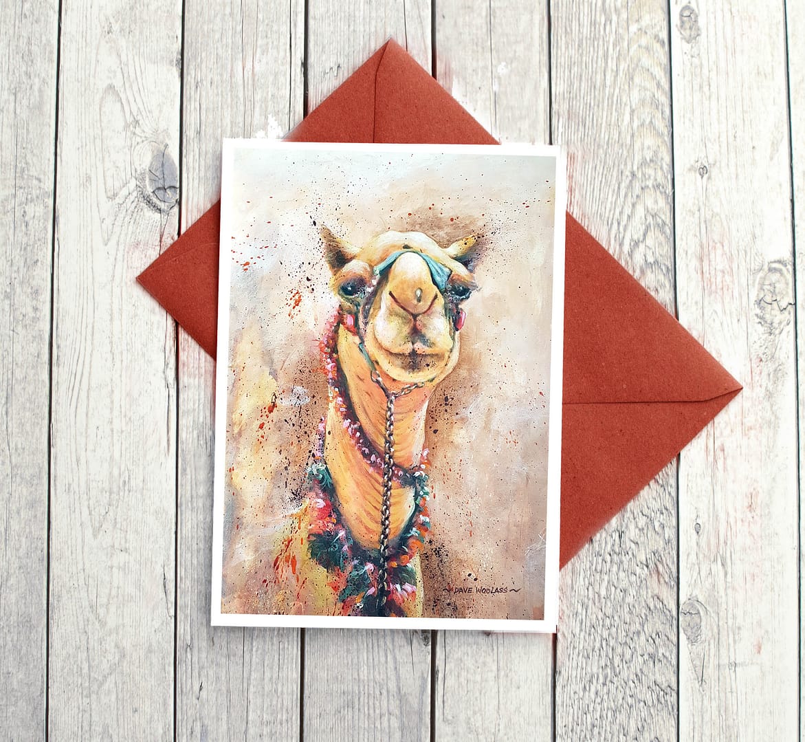 Camel Fine Art Card