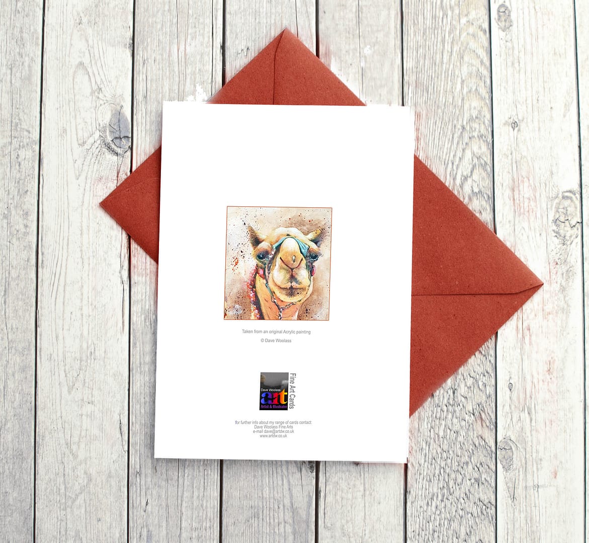 Camel Fine Art Card - Image 2