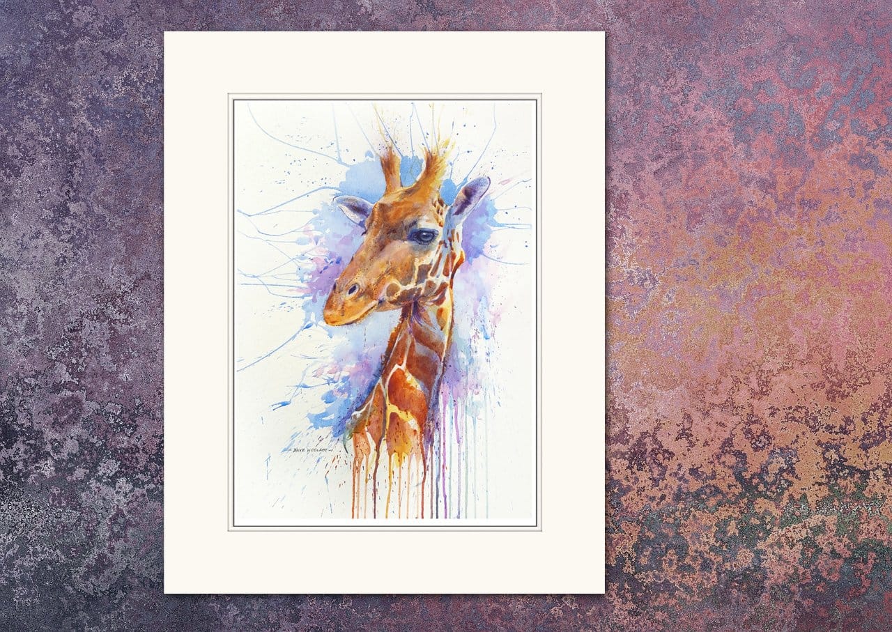 Giraffe Fine Art Card - Image 4