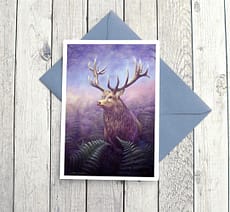 The Young Monarch Fine Art Card