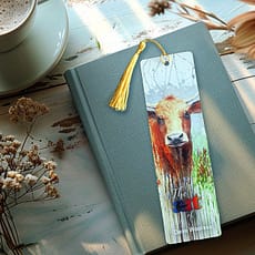 Cow Bookmark