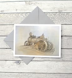 Tractor Fine Art Card
