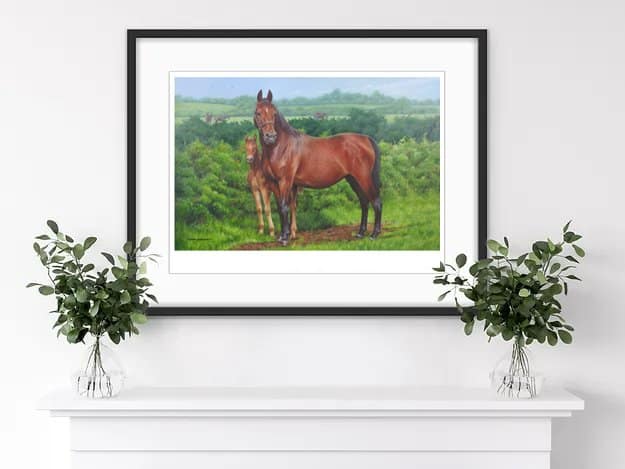 Mare and Foal, Her Pride and Joy - Image 3