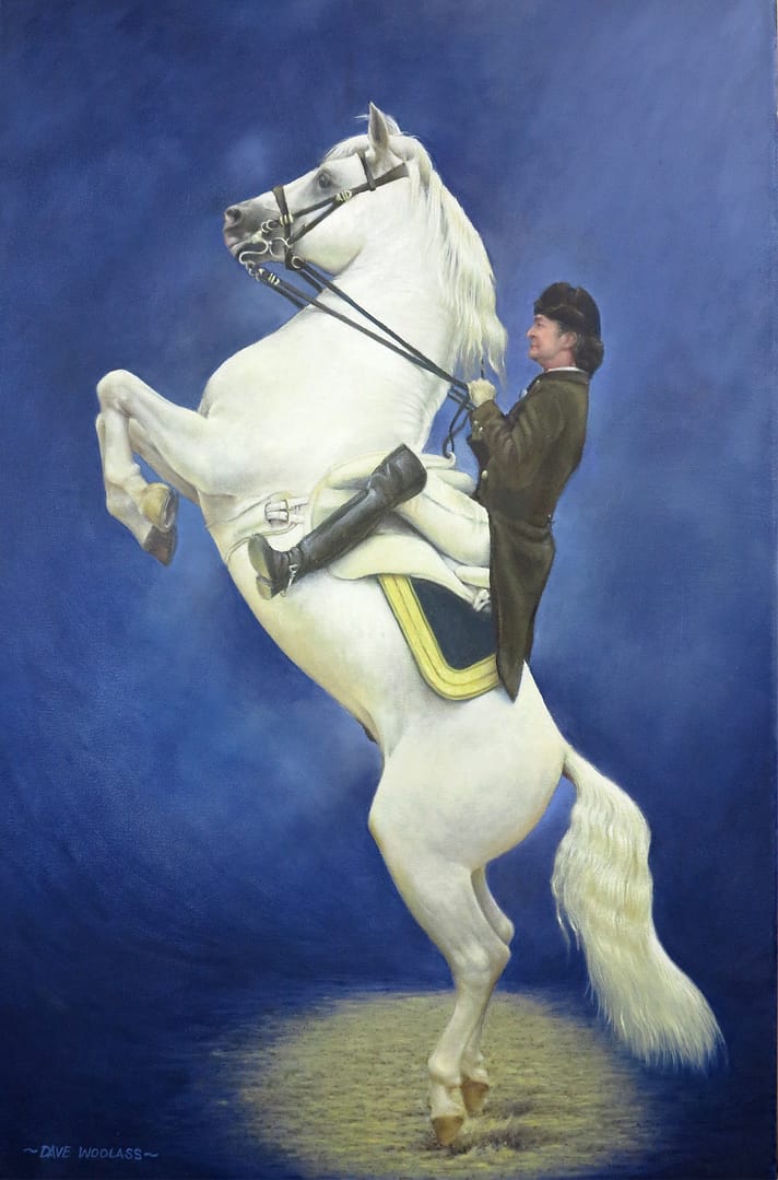 Lipizzans Lavade