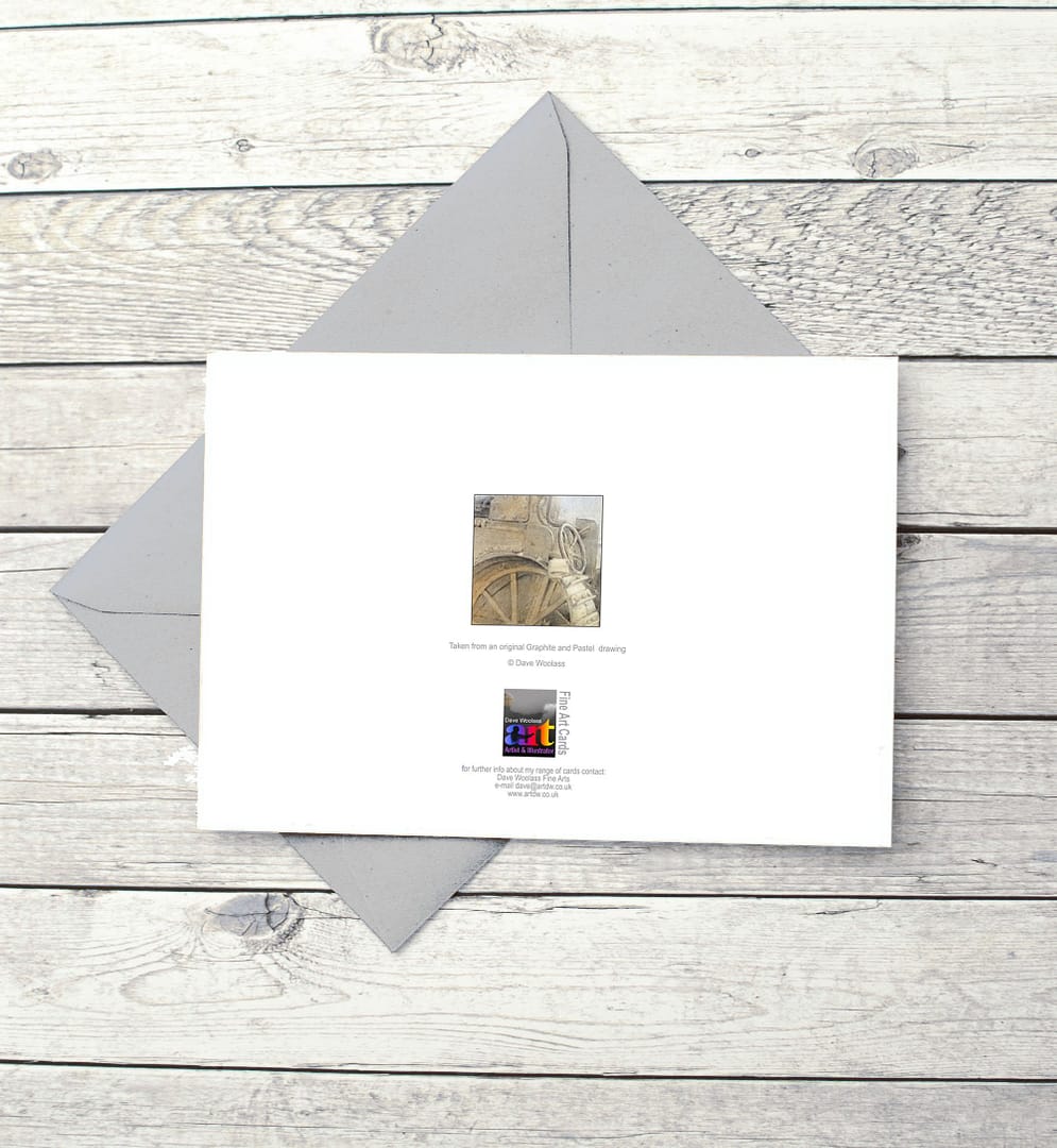 Tractor Fine Art Card - Image 2
